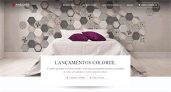 Desktop Screenshot of colortil.com.br